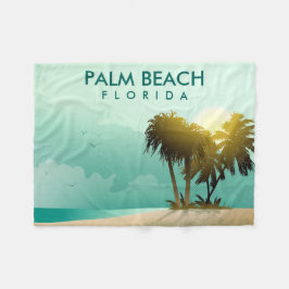 Florida - redigerbar illustration fleecefilt