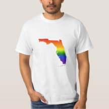 Florida regnbågeT-tröja