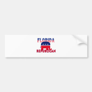 Florida republikan bildekal
