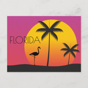 Florida-resa Vykort