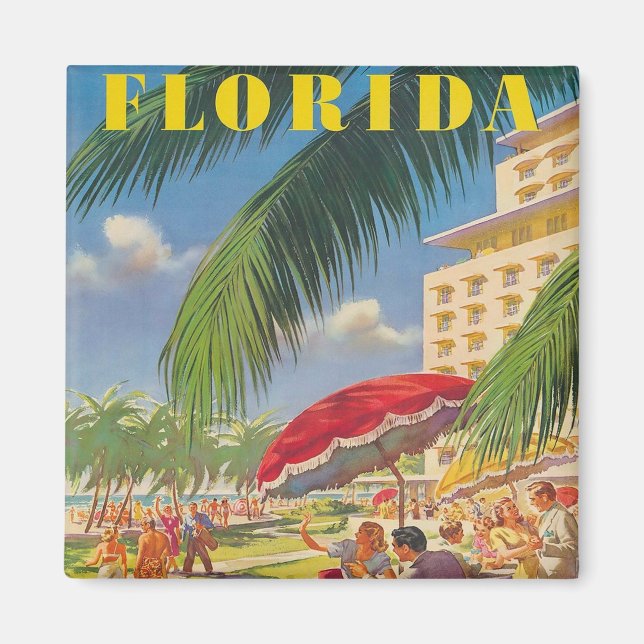 Florida Retro Magnet (Framsidan)