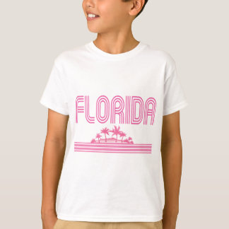 Florida Retro Neon Palmträd Rosa Tröja