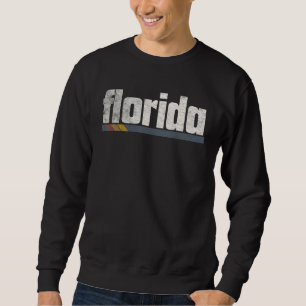 Florida Retro Stil Vintage 90-tal 80-tal 70-tal Lång Ärmad Tröja