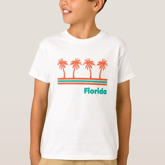 Florida Retro T Shirt (Framsida)