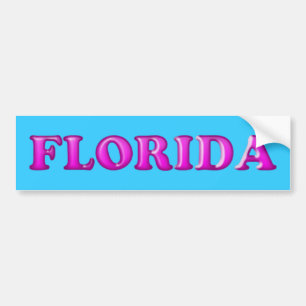 Florida-Riklig klistermärke