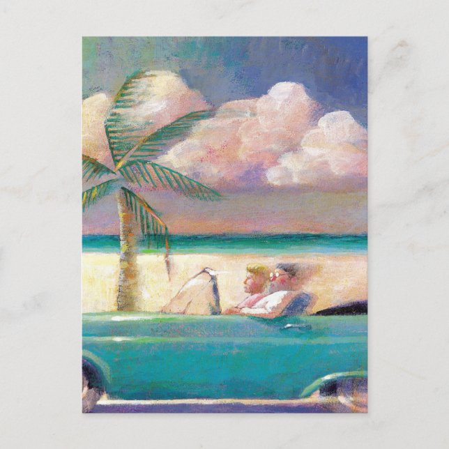 Florida Road Resa vykort (Framsida)