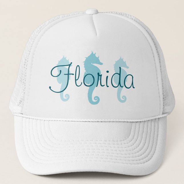 Florida Robin Ägg Blå Sjöhästar Keps (Framsida)