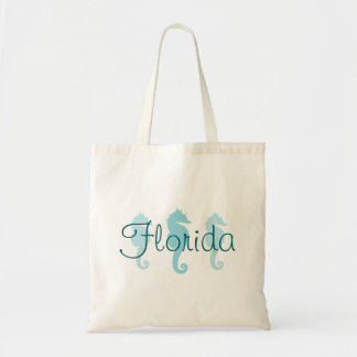 Florida Robin Egg Blue Seahorse Tygkasse