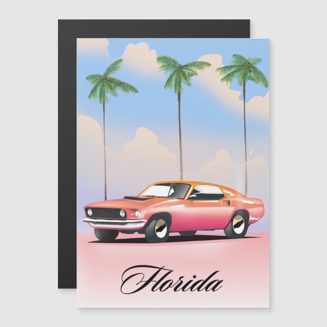 Florida rosa solnedgång (Fram/baksida)
