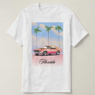 Florida Rosa Solnedgång T Shirt