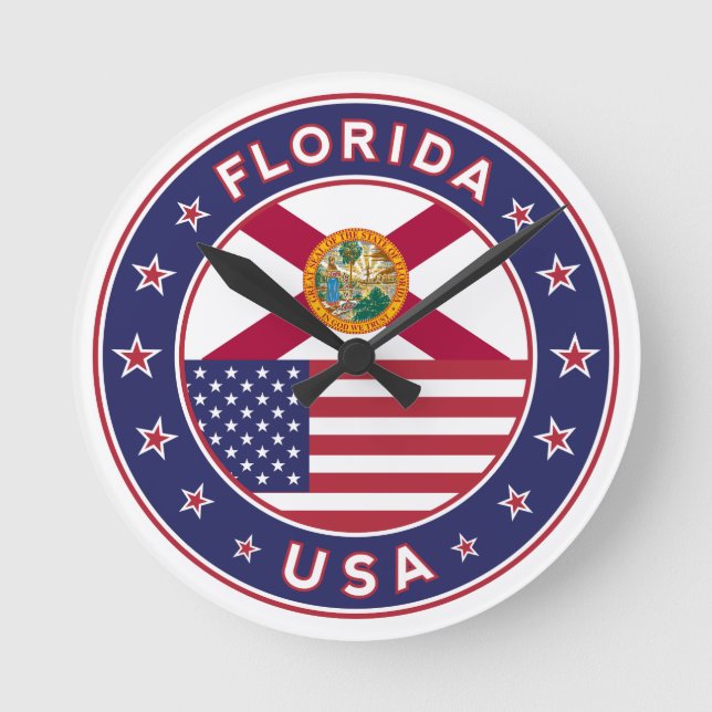 Florida Rund Klocka (Framsida)