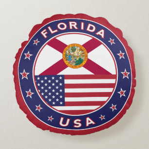 Florida Rund Kudde