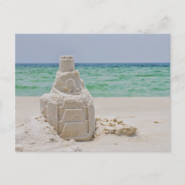 Florida Sand Castle Vykort (Framsida)