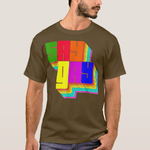 Florida say Gay Lgbt Gay rights T Shirt
