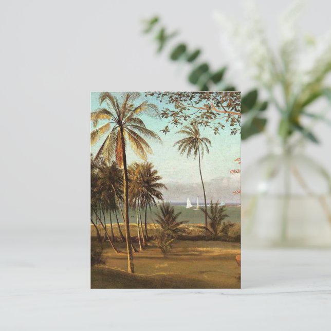 Florida Scene av Albert Bierstadt Vykort (Stående Fram)