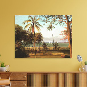 Florida Scene, finkonst målning, Canvastryck