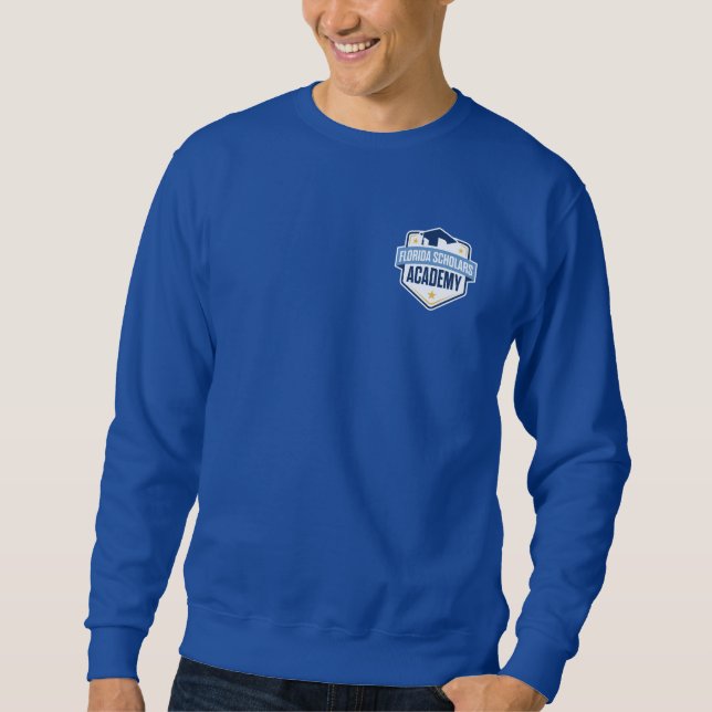 Florida Scholars Academy Manar Sweatshirt (blå) (Framsida)