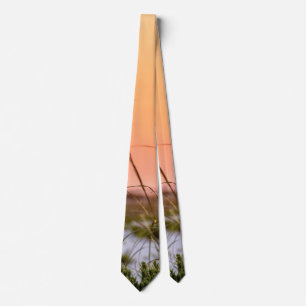 Florida Sea Oats Sunrise Neck Tie Slips