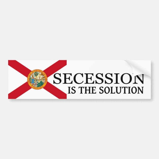 Florida Secessionbildekal Bildekal (Framsidan)