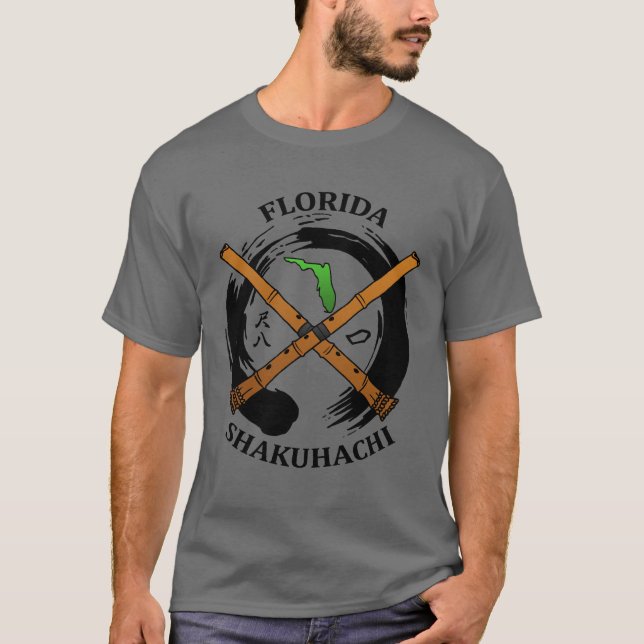 Florida Shakuhachi lägerT-tröja Tee (Framsida)