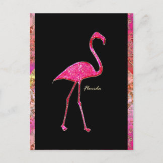 Florida Shock rosa Flamingo Vykort