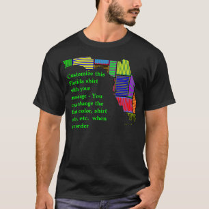 Florida skjorta - anpassningsbar med val eller t shirt