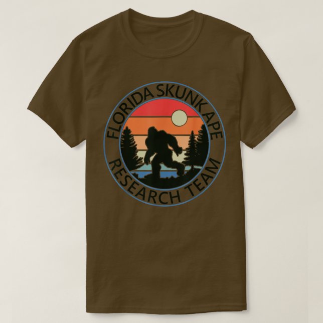 Florida Skunk Ape Research Team TShirt T Shirt (Design framsida)