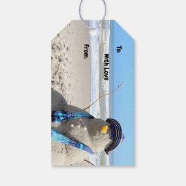 Florida Snögubbe - Beach - Märkrn Julgåva Presentetikett