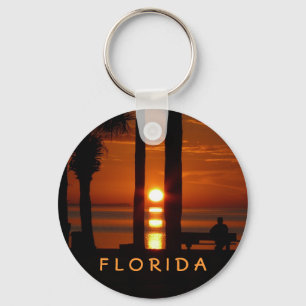 Florida solnedgång nyckelring