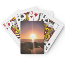 Florida Solnedgång på stranden Naturlig Fotografi