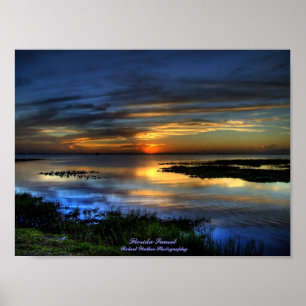 Florida solnedgång poster