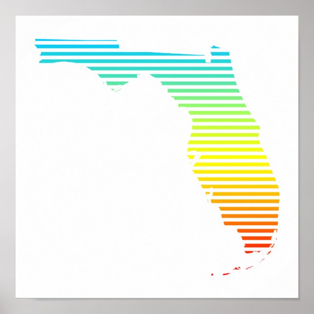 Florida sommartoning poster (Framsidan)