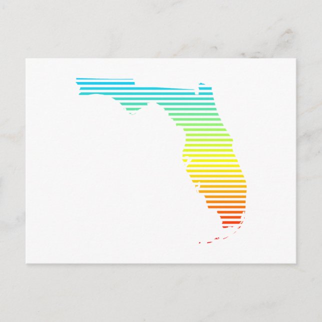 Florida sommartoning vykort (Framsida)