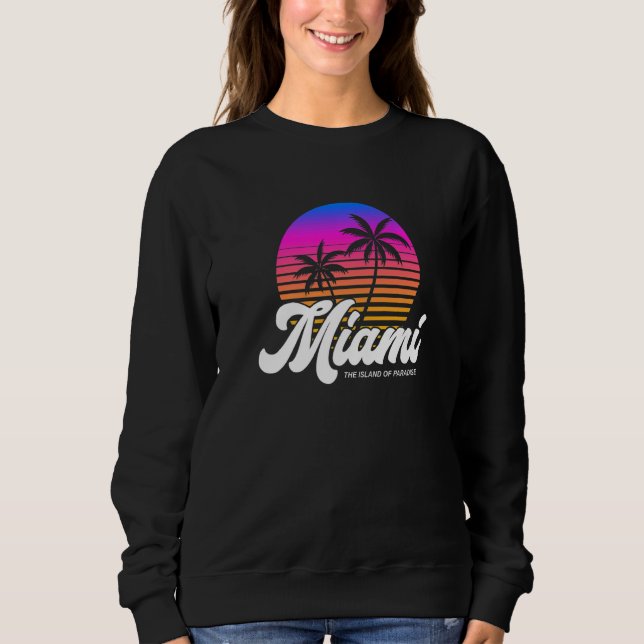 Florida Souvenir Miami   T Shirt (Framsida)