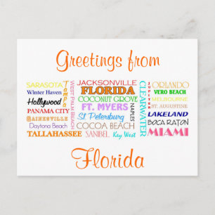 Florida ställe vykort