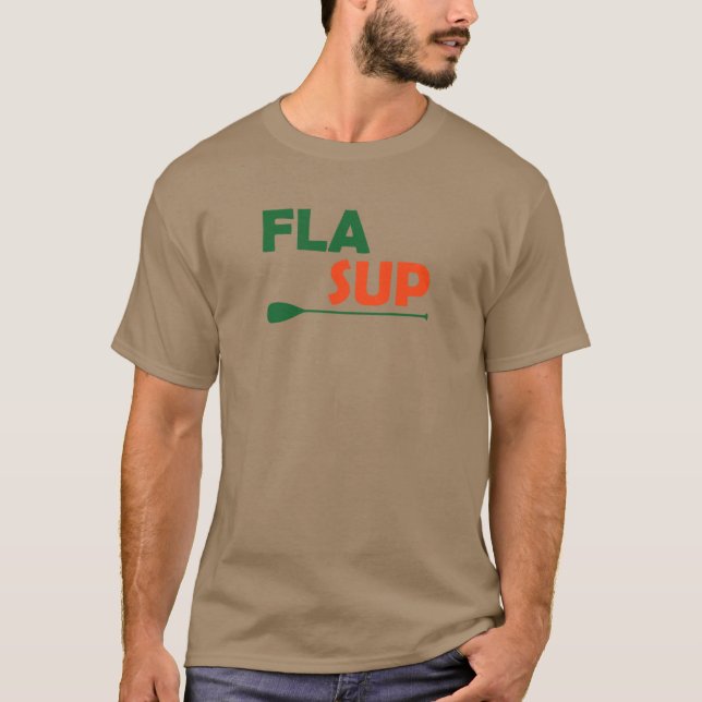 Florida står upp Paddling Tee Shirt (Framsida)