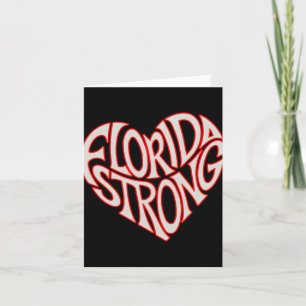Florida Stark Hjärtstat Stolt Tygrafisk T Tröja Kort