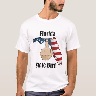 Florida State bird t-shirt mitten finger flagga