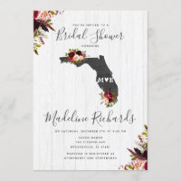 Florida State Destination Inbjudningskort för möhi