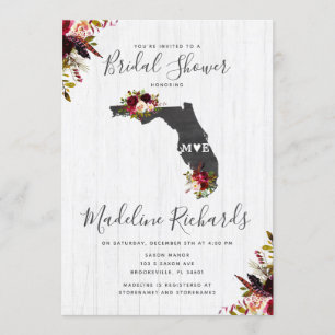 Florida State Destination Inbjudningskort för möhi