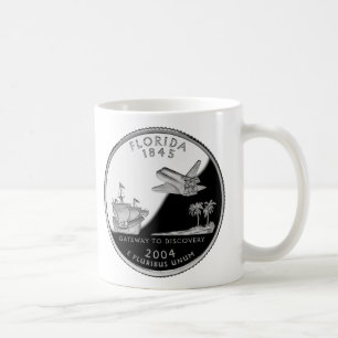 Florida State Faux Quarter Kaffemugg