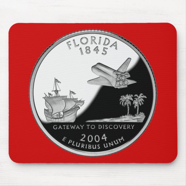 Florida State Faux Quarter Musmatta (Framsidan)