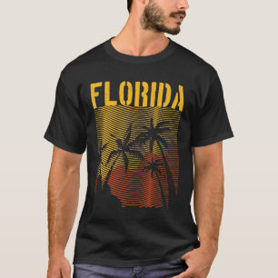 Florida State FL Tropical Summer Vacation Florida T Shirt