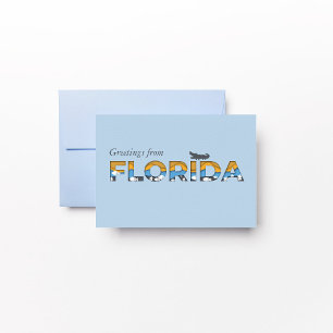 Florida State Flat tackkort Tack Kort