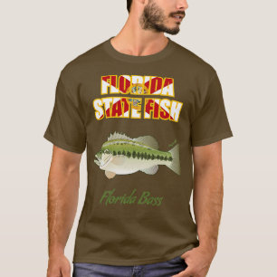 Florida State Freshwater Fish Florida Bass TShirt T Shirt