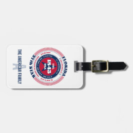 Florida State Personlig Gift Luggage Tag Bagagebricka