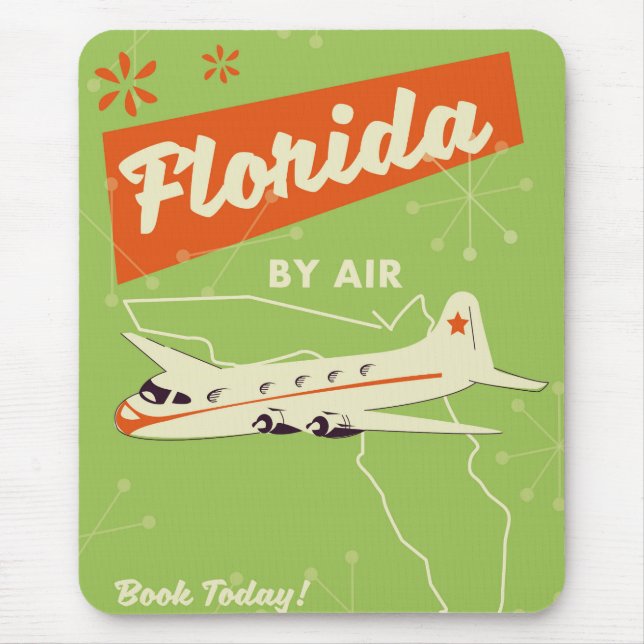 Florida State-retro poster. Musmatta (Framsidan)
