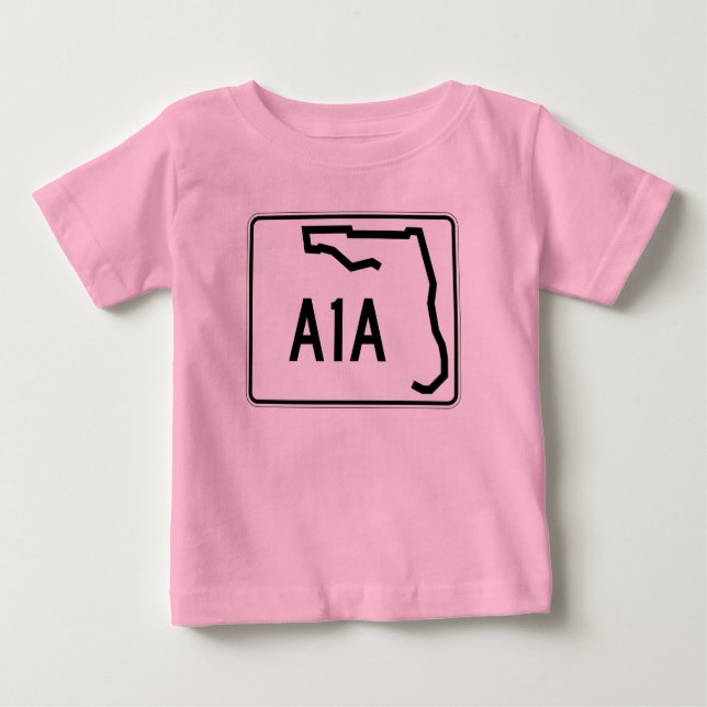 Florida State Route A1A Tee (Framsida)