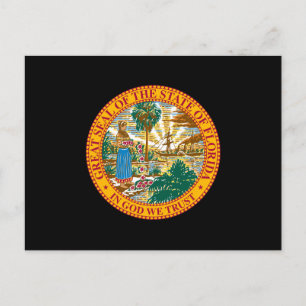 Florida State Seal Vykort