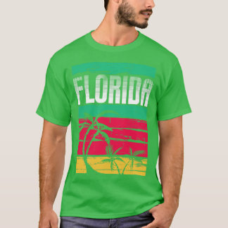 Florida State Summer Vacation Tropical FL Florida T Shirt